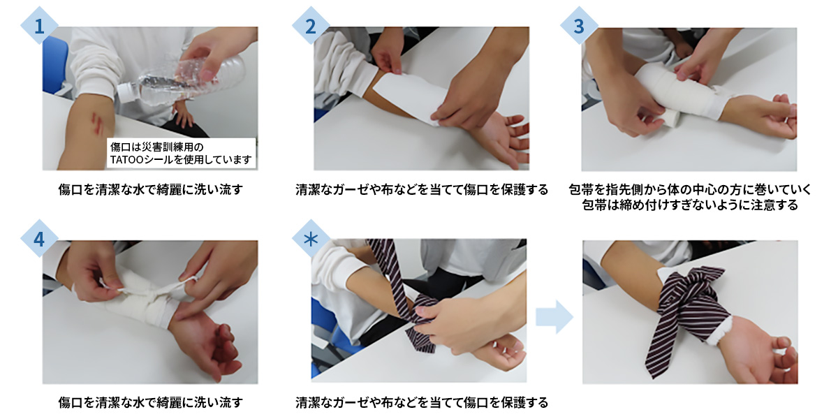災害医療と応急手当 「切り傷と感染症対策編」 - Online MEWS
